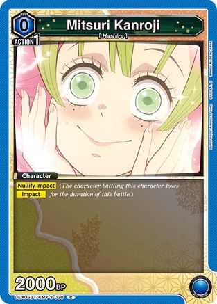 Mitsuri Kanroji (030) (UEX05BT/KMY-3-030) [UEX05BT: Demon Slayer: Kimetsu no Yaiba Vol.2] - Deck Out Gaming