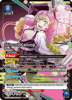 Mitsuri Kanroji (034) (SR**) (UEX05BT/KMY-3-034) [UEX05BT: Demon Slayer: Kimetsu no Yaiba Vol.2] Foil - Deck Out Gaming