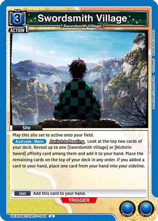 Swordsmith Village (UEX05BT/KMY-3-040) [UEX05BT: Demon Slayer: Kimetsu no Yaiba Vol.2] - Deck Out Gaming