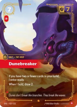Dunebreaker (027/221) [Spiritforged] Foil - Deck Out Gaming