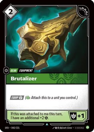 Brutalizer (042/221) [Spiritforged] Foil - Deck Out Gaming