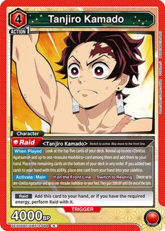 Tanjiro Kamado (064) (UEX05BT/KMY-3-064) [UEX05BT: Demon Slayer: Kimetsu no Yaiba Vol.2] Foil - Deck Out Gaming