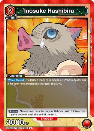 Inosuke Hashibira (UEX05BT/KMY-3-065) [UEX05BT: Demon Slayer: Kimetsu no Yaiba Vol.2]