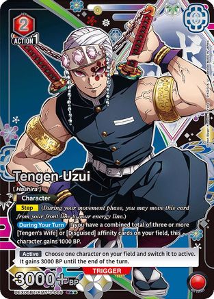 Tengen Uzui (R**) (UEX05BT/KMY-3-069) [UEX05BT: Demon Slayer: Kimetsu no Yaiba Vol.2] Foil - Deck Out Gaming