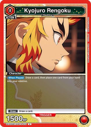 Kyojuro Rengoku (070) (UEX05BT/KMY-3-070) [UEX05BT: Demon Slayer: Kimetsu no Yaiba Vol.2] - Deck Out Gaming