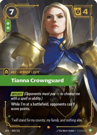 Tianna Crownguard (060/221) [Spiritforged] Foil - Deck Out Gaming