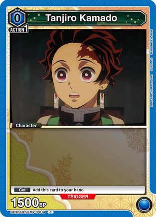 Tanjiro Kamado (014) (Box Topper Foil) (UEX05BT/KMY-3-014) [UEX05BT: Demon Slayer: Kimetsu no Yaiba Vol.2] Foil - Deck Out Gaming