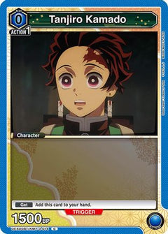 Tanjiro Kamado (014) (Box Topper Foil) (UEX05BT/KMY-3-014) [UEX05BT: Demon Slayer: Kimetsu no Yaiba Vol.2] Foil - Deck Out Gaming