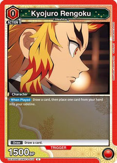Kyojuro Rengoku (070) (Box Topper Foil) (UEX05BT/KMY-3-070) [UEX05BT: Demon Slayer: Kimetsu no Yaiba Vol.2] Foil - Deck Out Gaming