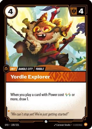 Yordle Explorer (100/221) [Spiritforged] Foil - Deck Out Gaming