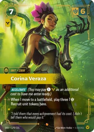 Corina Veraza (179/221) [Spiritforged] Foil - Deck Out Gaming