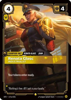 Renata Glasc - Industrialist (Alternate Art) (171a/221) [Spiritforged] Foil - Deck Out Gaming