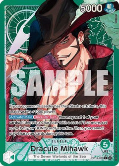 Dracule Mihawk - OP14-020 (Alternate Art) (OP14-020) [The Azure Sea's Seven] Foil-1