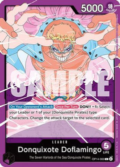 Donquixote Doflamingo - OP14-060 (OP14-060) [The Azure Sea's Seven] - Deck Out Gaming