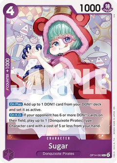 Sugar (OP14-063) [The Azure Sea's Seven] Foil - Deck Out Gaming