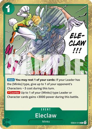 Eleclaw (EB04-019) [The Azure Sea's Seven] Foil-1