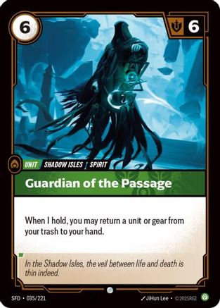 Guardian of the Passage (035/221) [Spiritforged] Foil - Deck Out Gaming