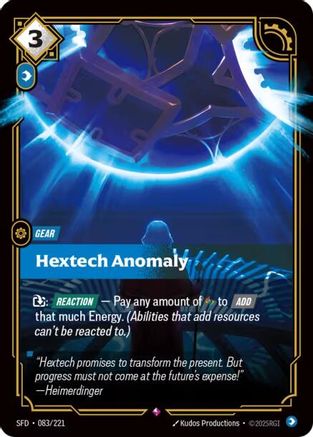 Hextech Anomaly (083/221) [Spiritforged] Foil - Deck Out Gaming