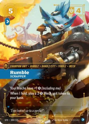 Rumble - Scrapper (089/221) [Spiritforged] Foil - Deck Out Gaming