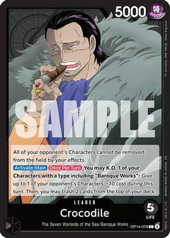 Crocodile - OP14-079 (OP14-079) [The Azure Sea's Seven]-1