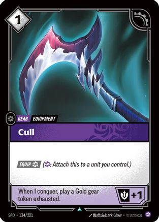 Cull (134/221) [Spiritforged] Foil - Deck Out Gaming