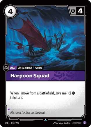 Harpoon Squad (137/221) [Spiritforged] Foil - Deck Out Gaming