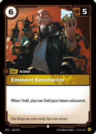 Eminent Benefactor (152/221) [Spiritforged] Foil - Deck Out Gaming