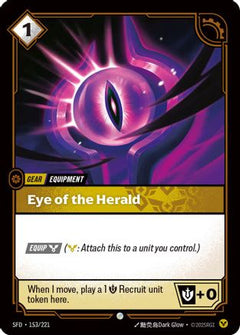 Eye of the Herald (153/221) [Spiritforged] - Deck Out Gaming