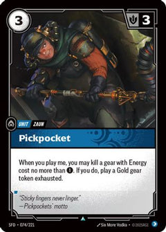 Pickpocket (074/221) [Spiritforged] - Deck Out Gaming