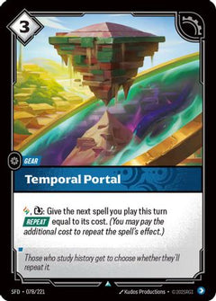 Temporal Portal (078/221) [Spiritforged] - Deck Out Gaming