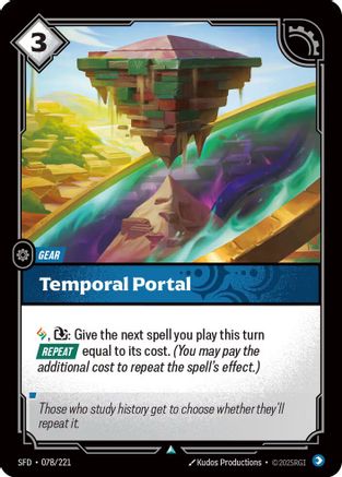 Temporal Portal (078/221) [Spiritforged] Foil - Deck Out Gaming