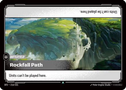 Rockfall Path (216/221) [Spiritforged] Foil - Deck Out Gaming