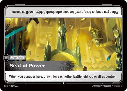 Seat of Power (217/221) [Spiritforged] - Deck Out Gaming