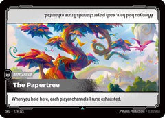 The Papertree (219/221) [Spiritforged] - Deck Out Gaming