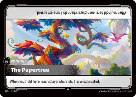The Papertree (219/221) [Spiritforged] - Deck Out Gaming