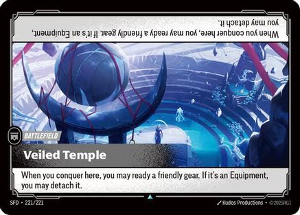 Veiled Temple (221/221) [Spiritforged] Foil - Deck Out Gaming