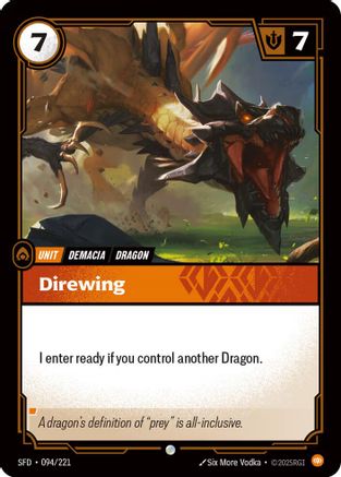 Direwing (094/221) [Spiritforged] Foil - Deck Out Gaming