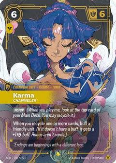 Karma - Channeler (Signature) (237*/221) [Spiritforged] Foil - Deck Out Gaming