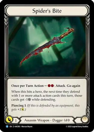 Spider's Bite (AAC003) [Armory Deck: Arakni] - Deck Out Gaming