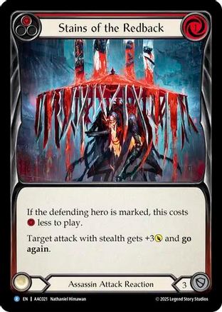 Stains of the Redback (AAC021) [Armory Deck: Arakni] - Deck Out Gaming