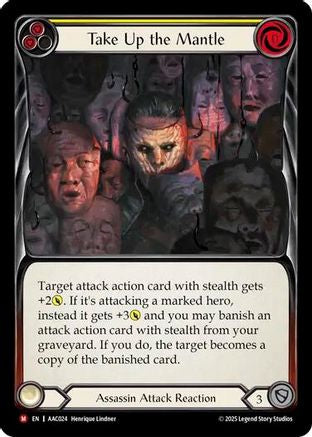Take Up the Mantle (AAC024) [Armory Deck: Arakni] - Deck Out Gaming