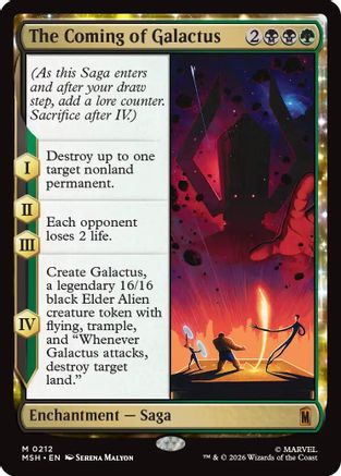 The Coming of Galactus (212) [Marvel Super Heroes] - Deck Out Gaming
