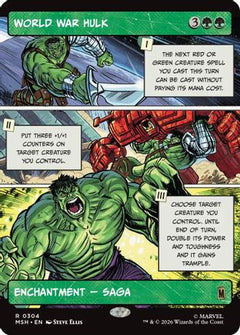 World War Hulk (Borderless) (304) [Marvel Super Heroes] - Deck Out Gaming