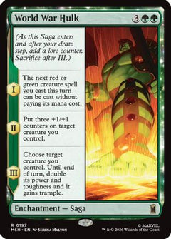 World War Hulk (197) [Marvel Super Heroes] foil - Deck Out Gaming