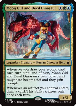Moon Girl and Devil Dinosaur (223) [Marvel Super Heroes] - Deck Out Gaming