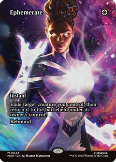 Ephemerate (Borderless) (44) [Marvel Universe Eternal-Legal] foil - Deck Out Gaming