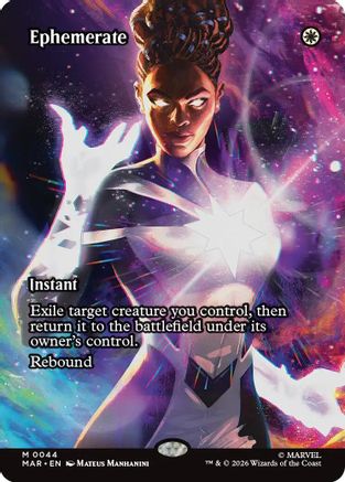 Ephemerate (Borderless) (44) [Marvel Universe Eternal-Legal] foil - Deck Out Gaming