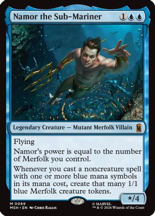 Namor the Sub-Mariner (69) [Marvel Super Heroes] - Deck Out Gaming