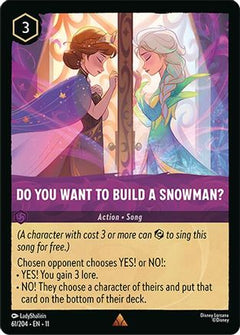Do You Want To Build A Snowman? (61/204) [Winterspell] - Deck Out Gaming