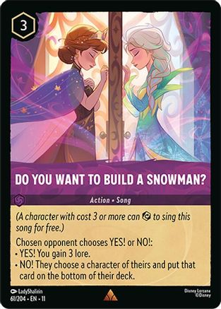 Do You Want To Build A Snowman? (61/204) [Winterspell] - Deck Out Gaming